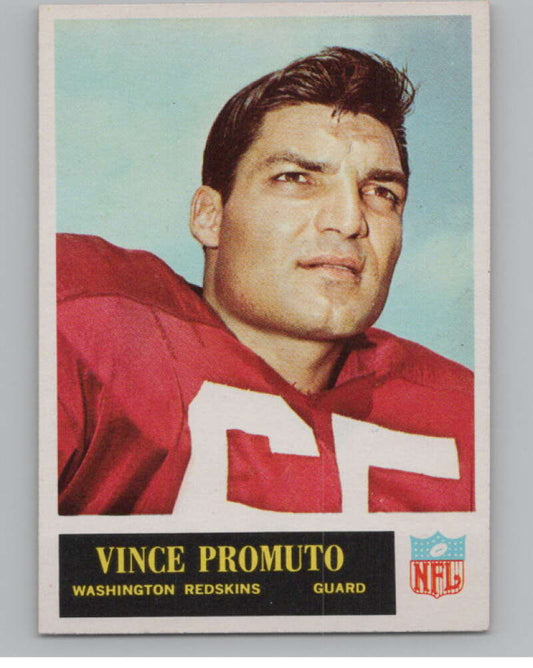 1965 Philadelphia #194 Vince Promuto  Washington Redskins  101015 Image 1