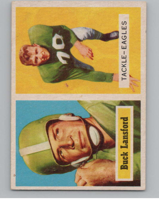 1957 Topps #90 Buck Lansford  Philadelphia Eagles  101018 Image 1
