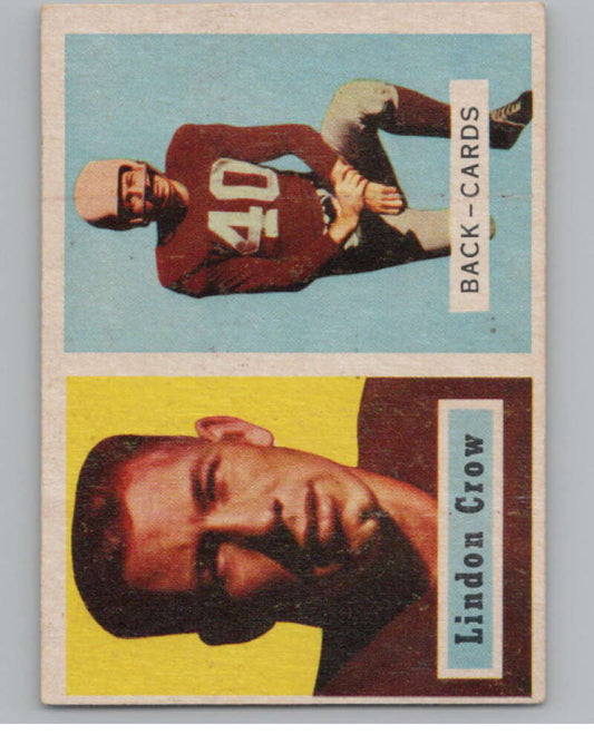1957 Topps #91 Lindon Crow DP  Chicago Cardinals  101019 Image 1