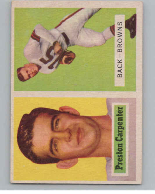 1957 Topps #93 Preston Carpenter DP RC Rookie Browns  101020 Image 1