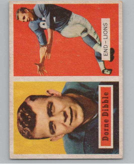 1957 Topps #97 Dorne Dibble  Detroit Lions  101021 Image 1
