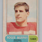 1968 O-Pee-Chee CFL #1 Roger Murphy  Montreal Alouettes  101028 Image 1