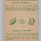1968 O-Pee-Chee CFL #13 Ray Lychak  Montreal Alouettes  101035 Image 2
