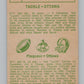 1968 O-Pee-Chee CFL #14 Ted Collins  Ottawa Rough Riders  101036 Image 2
