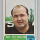 1968 O-Pee-Chee CFL #22 Billy Joe Booth Ottawa Rough Riders  101040 Image 1