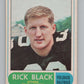 1968 O-Pee-Chee CFL #24 Rick Black  Ottawa Rough Riders  101041 Image 1