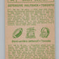 1968 O-Pee-Chee CFL #32 Marv Luster  Toronto Argonauts  101047 Image 2