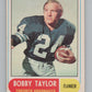 1968 O-Pee-Chee CFL #36 Bob Taylor  Toronto Argonauts  101050 Image 1