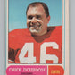 1968 O-Pee-Chee CFL #75 Chuck Zickefoose  Calgary Stampeders  101059 Image 1