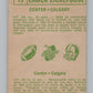 1968 O-Pee-Chee CFL #75 Chuck Zickefoose  Calgary Stampeders  101059 Image 2