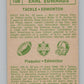 1968 O-Pee-Chee CFL #108 Earl Edwards  Edmonton Eskimos  101069 Image 2