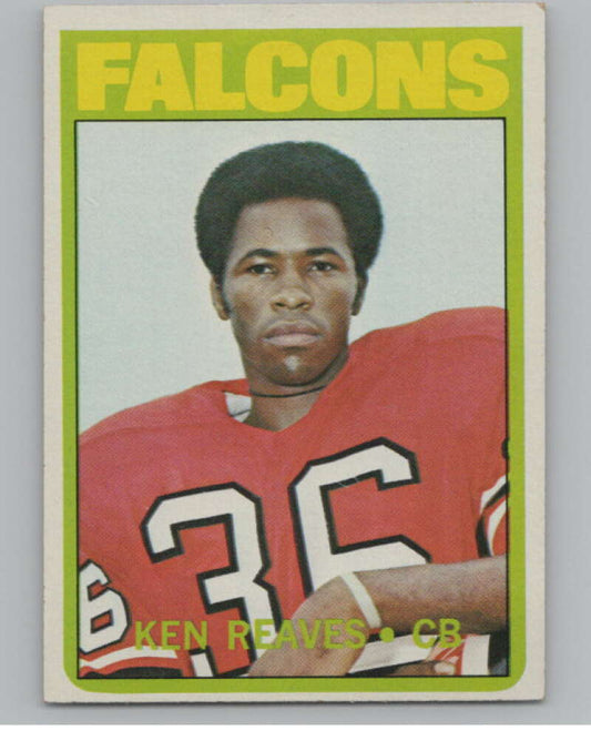 1972 Topps #39 Ken Reaves  Atlanta Falcons  101083 Image 1