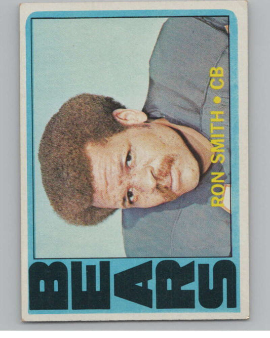 1972 Topps #64 Ron Smith  Chicago Bears  101085 Image 1