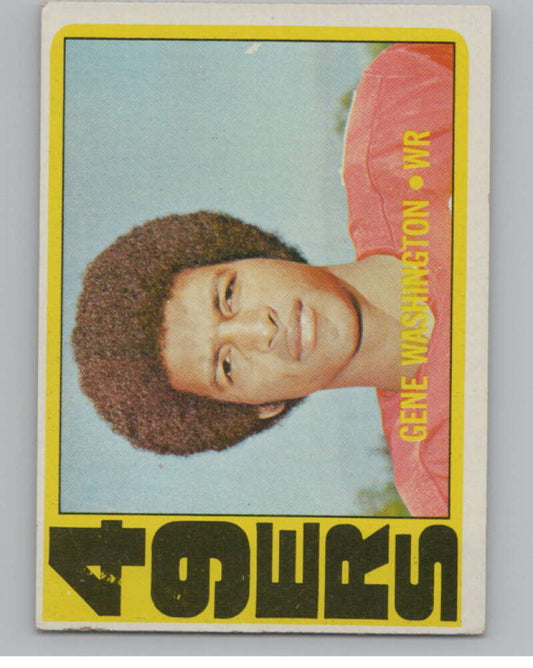 1972 Topps #90 Gene Washington  San Francisco 49ers  101086 Image 1
