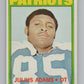 1972 Topps #97 Julius Adams  New England Patriots  101087 Image 1