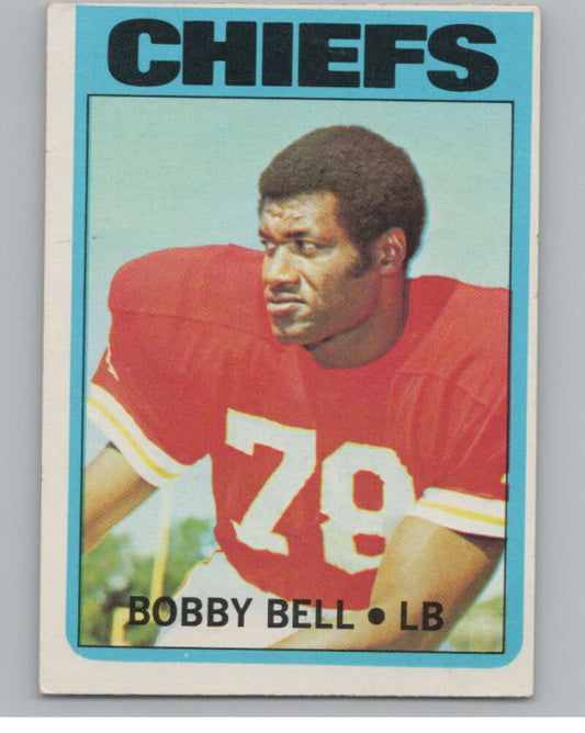 1972 Topps #177 Bobby Bell  Kansas City Chiefs  101089 Image 1