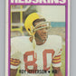 1972 Topps #142 Roy Jefferson  Washington Redskins  101095 Image 1