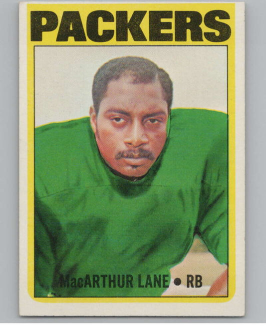 1972 Topps #151 MacArthur Lane  Green Bay Packers  101097 Image 1