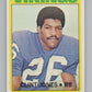 1972 Topps #166 Clint Jones  RC Rookie Minnesota Vikings  101100 Image 1