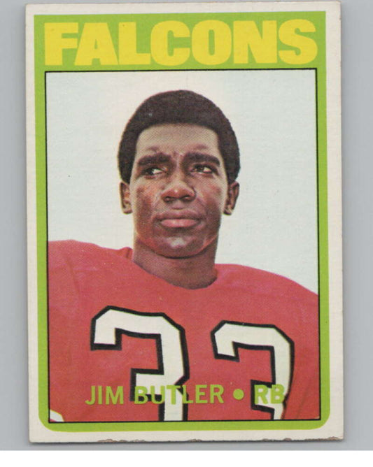 1972 Topps #171 Jim Butler  Atlanta Falcons  101102 Image 1