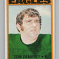 1972 Topps #175 Tom Dempsey  New Orleans Saints  101106 Image 1
