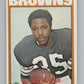 1972 Topps #187 Bo Scott  Cleveland Browns  101109 Image 1