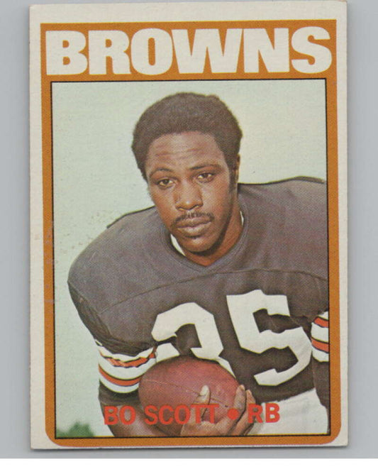 1972 Topps #187 Bo Scott  Cleveland Browns  101111 Image 1