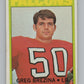1972 Topps #196 Greg Brezina  RC Rookie Atlanta Falcons  101114 Image 1