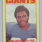 1972 Topps #207 Ron Johnson  New York Giants  101119 Image 1