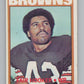 1972 Topps #239 Fair Hooker  Cleveland Browns  101126 Image 1