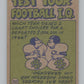1972 Topps #252 George Farmer IA  Chicago Bears  101128 Image 2