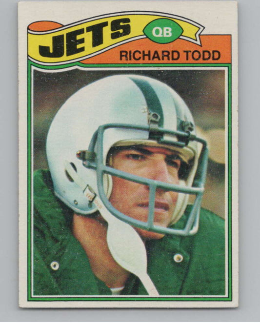 1977 Topps #118 Richard Todd  RC Rookie New York Jets  101136 Image 1