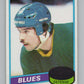 1980-81 Topps #53 Craig Norwich UNSCRATCHED RC Rookie St. Louis Blues  V101141 Image 1