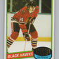 1980-81 Topps #61 Mike O'Connell UNSCRATCHEDRC Rookie Blackhawks  V101142 Image 1