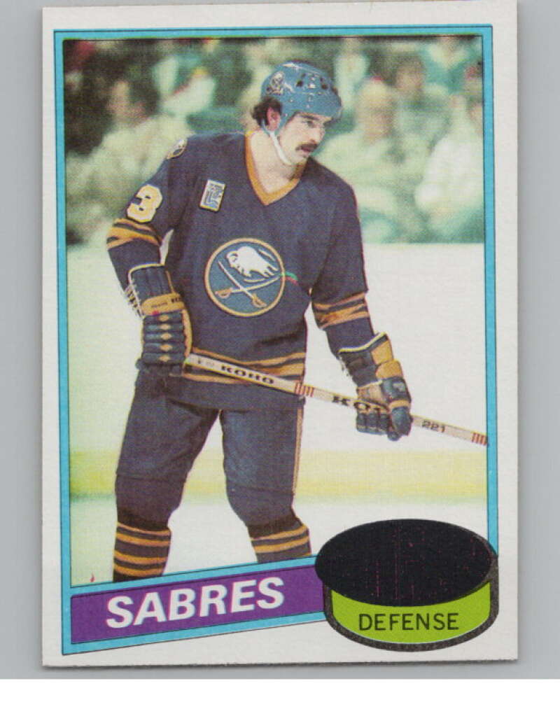 1980-81 Topps #109 Richie Dunn UNSCRATCHED RC Rookie Buffalo Sabres  V101147 Image 1
