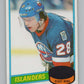 1980-81 Topps #156 Anders Kallur UNSCRATCHED RC Rookie Islanders  V101149 Image 1