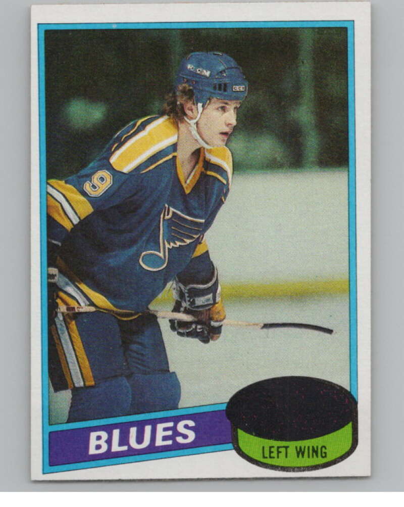 1980-81 Topps #169 Perry Turnbull UNSCRATCHED RC Rookie St. Louis Blues  V101150 Image 1