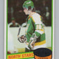 1980-81 Topps #206 Mike Eaves UNSCRATCHED RC Rookie North Stars  V101154 Image 1