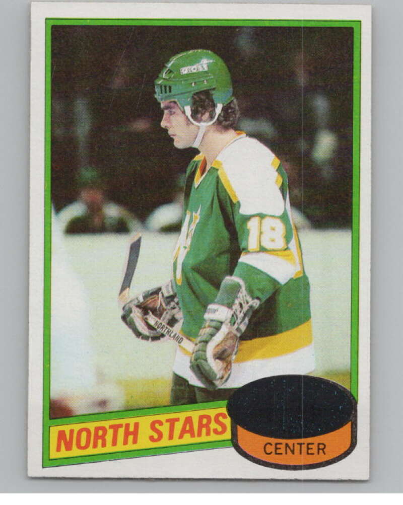1980-81 Topps #206 Mike Eaves UNSCRATCHED RC Rookie North Stars  V101154 Image 1