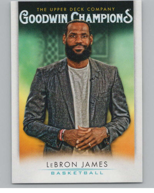 2021 Upper Deck Goodwin Champions #50 LeBron James   V101160 Image 1