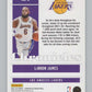 2021-22 Panini Chronicles #4 LeBron James  Los Angeles Lakers  V101162 Image 2
