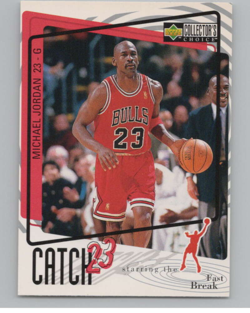 1997-98 Collector's Choice #186 Michael Jordan  Chicago Bulls  V101164 Image 1