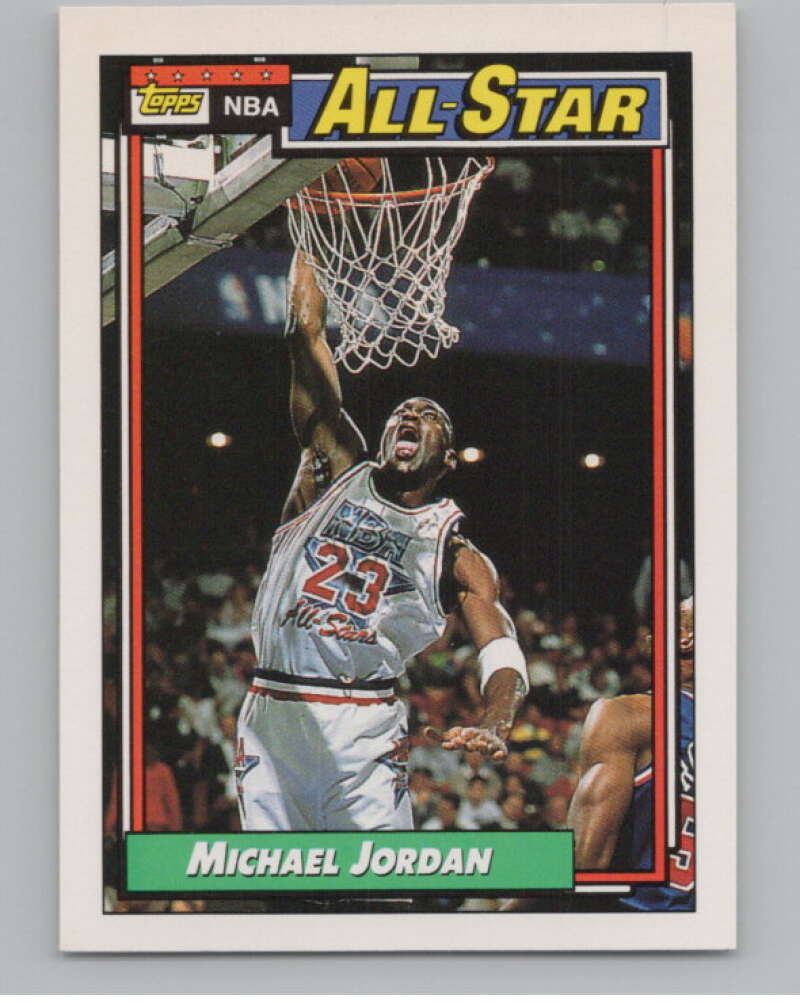 1992-93 Topps #115 Michael Jordan AS  Chicago Bulls  V101170 Image 1