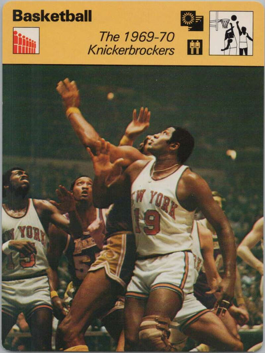 1977 Sportscaster #519 The 1969-70 Basketball Photo Card   Image 1