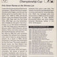 1977 Sportscaster #1304 The European Basketball Photo Card  Image 2