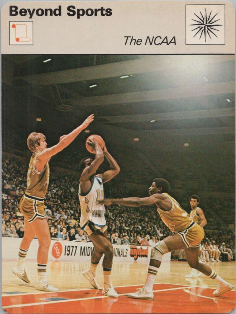 1978 Sportscaster #2514 The NCAA Basketball Photo Card  Image 1