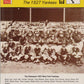 1977 Sportscaster #522 The 1927 Yankees Baseball Photo Card  Image 1