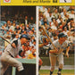 1977 Sportscaster #716 Roger Maris / Mantle Baseball Photo Card  Image 1