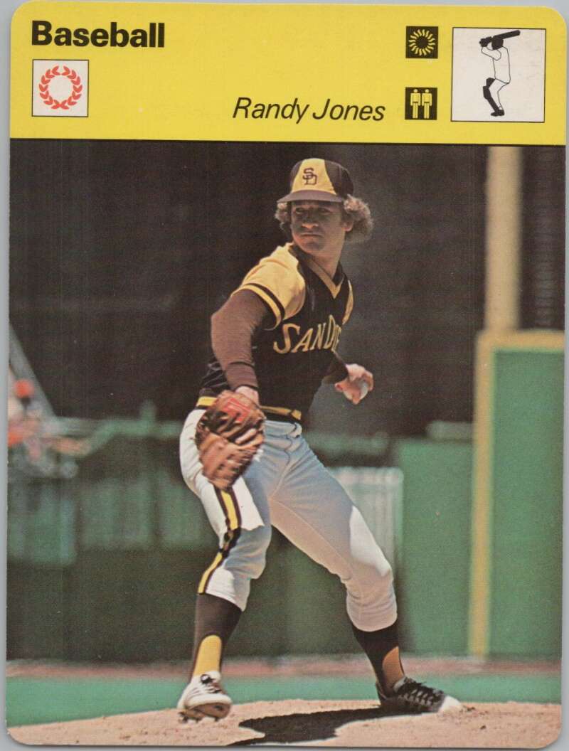 1978 Sportscaster #1704 Randy Jones Baseball Photo Card  Image 1