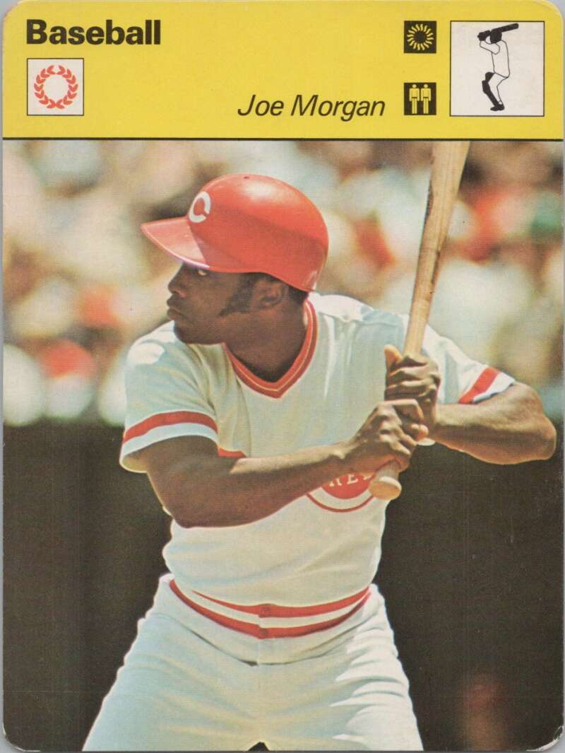 1978 Sportscaster #1805 Joe Morgan Baseball Photo Card  Image 1